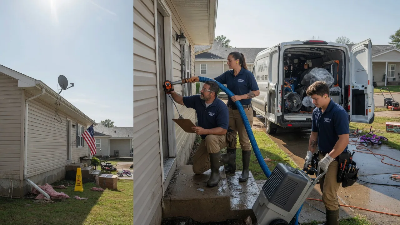 Ceiling Water Damage Restoration in Adamsville, PA near me