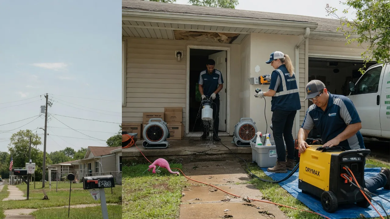 Storm Damage Water Removal in Adamsville, PA near me